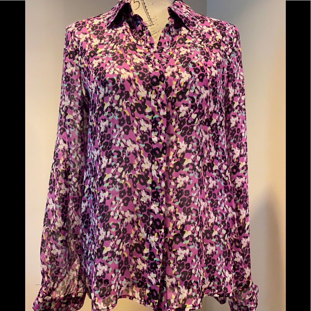 DIANEvonFURSTENBERG Lorelei Two Silk Blouse